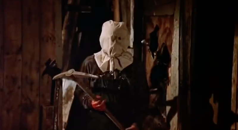Before the hockey mask there was...the pillow case!